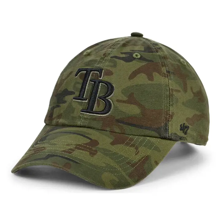TAMPA BAY RAYS MLB Regiment 47 Clean Up WOODLAND