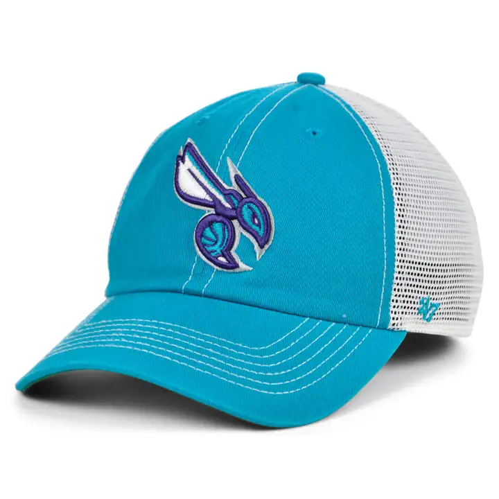 Charlotte Hornets NBA '47 Trawler Mesh Clean Up sarcelle/blanc