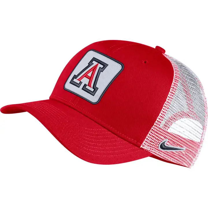 Arizona Wildcats NCAA NK Patch Trucker ROUGE/BLANC