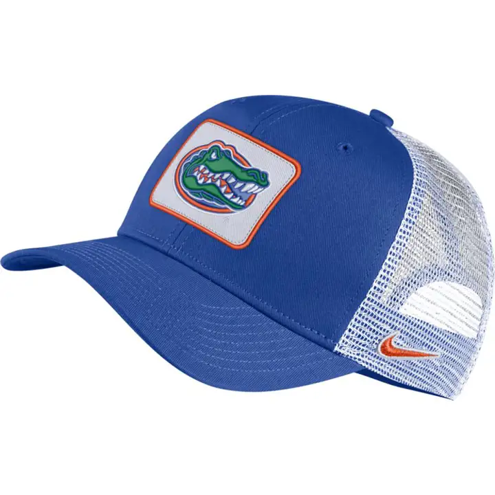 Casquette filet Floride Gators NCAA Écusson NK ROUGE/BLANC
