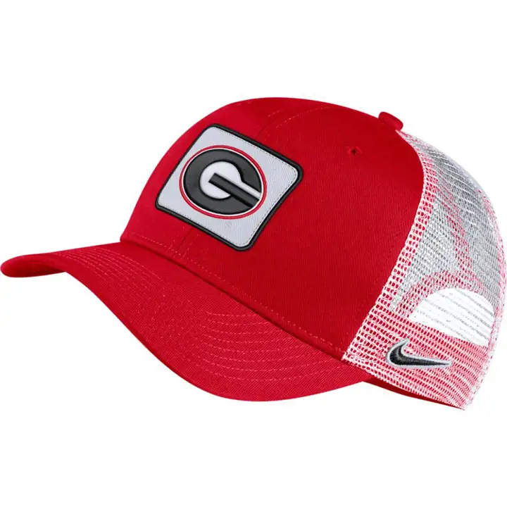 Casquette trucker Georgia Bulldogs NCAA NK Patch ROUGE/BLANC