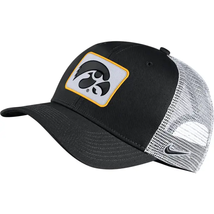 Iowa Hawkeyes NCAA Écusson NK Camionneur NOI/BLC