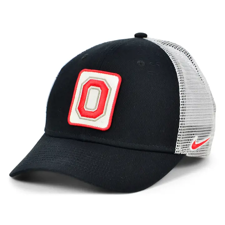 Ohio State Buckeyes NCAA NK Écusson Trucker BLK/WHT