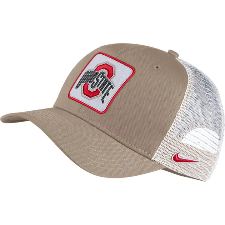 Casquette trucker NK Patch Ohio State Buckeyes NCAA KHA/BLC