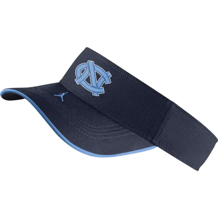 North Carolina Tar Heels NCAA NK Jordan Visor SDLN 20 NAVY