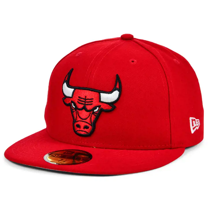 BULLS NBA Basic SH 59FIFTY rouge