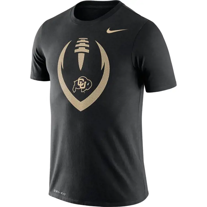 T-shirt icône légende NCAA Colorado Buffaloes 20 NOIR