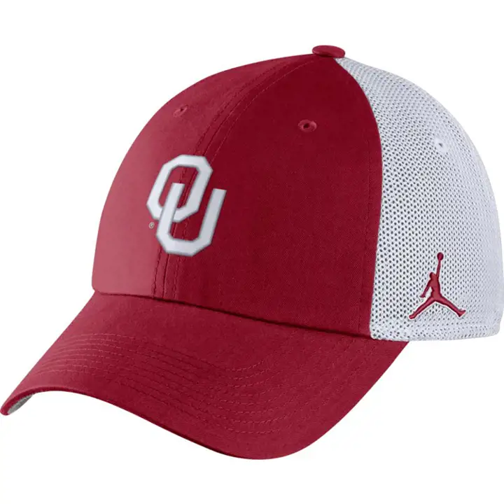 Oklahoma Sooners NCAA NK H86 Trucker CRIM/BLC
