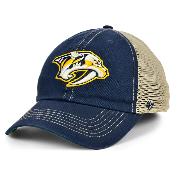 NASHVILLE PREDATORS LNH Chasse Marée Nettoyage BLEU MARINE