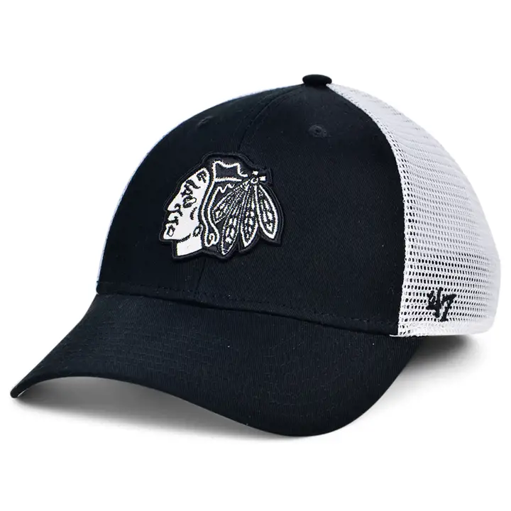CHICAGO BLACKHAWKS LNH F. Branson Paillettes MVP NOIR