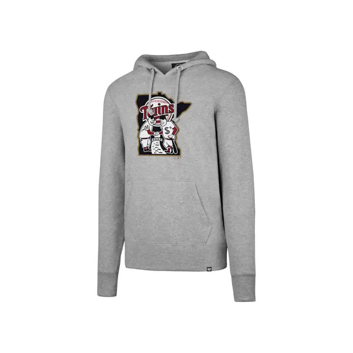 TWINS MLB Headline Hoodie gris