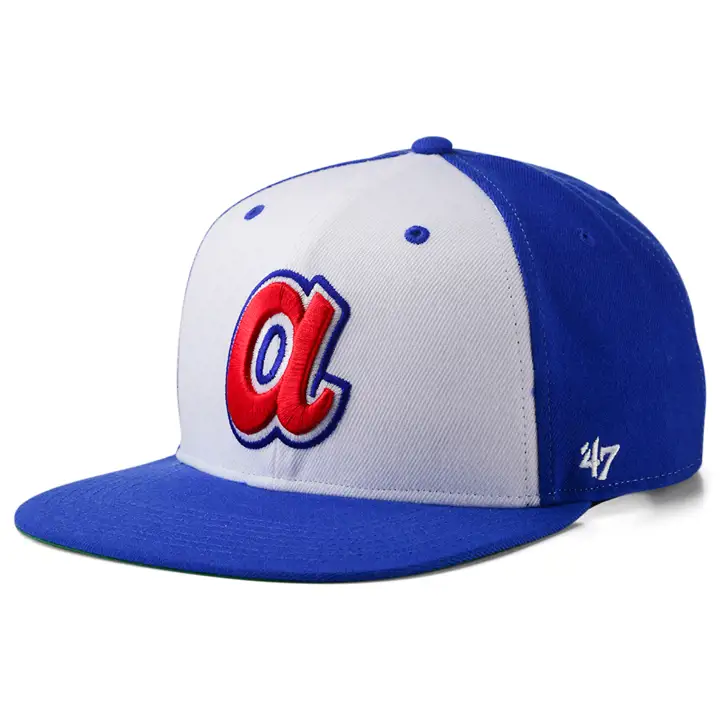 CASQUETTE SNAPBACK COOP SHOT MLB ATLANTA BRAVES ROUGE/BLANC