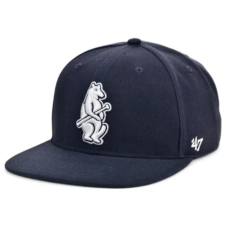 CHICAGO CUBS MLB CASQUETTE SNAPBACK SHOT COOP BLEUE MARINE
