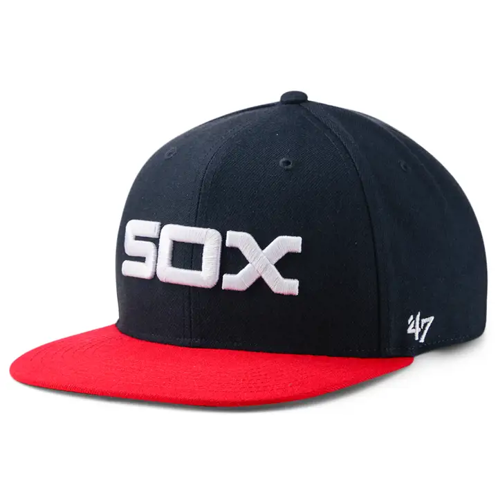 CASQUETTE AJUSTABLE CHICAGO WHITE SOX MLB COOP SHOT BLEU MARINE/ROUGE
