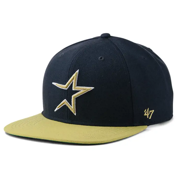 CASQUETTE PLATE HOUSTON ASTROS MLB COOP SHOT BLEU MARINE/OLGL