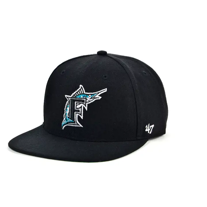 MIAMI MARLINS MLB CASQUETTE SNAPBACK COOP SHOT NOIRE