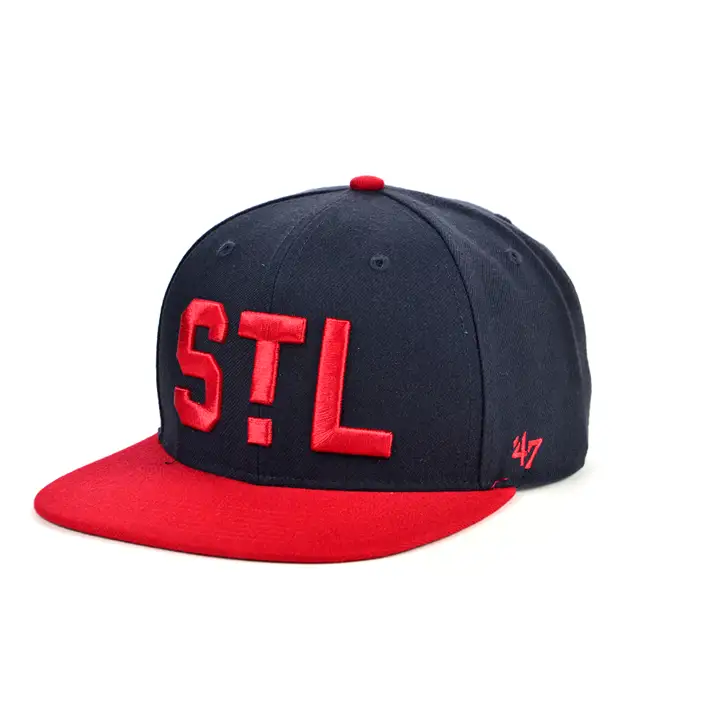 CASQUETTE SNAPBACK ST. LOUIS CARDINALS MLB COOP SHOT BLEU MARINE/ROUGE