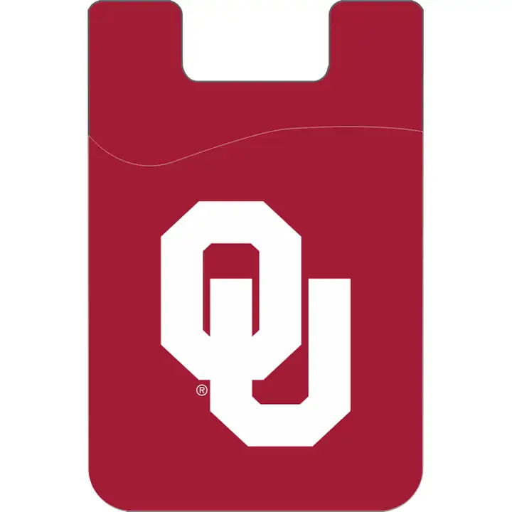 Portefeuille de téléphone portable rouge Oklahoma Sooners