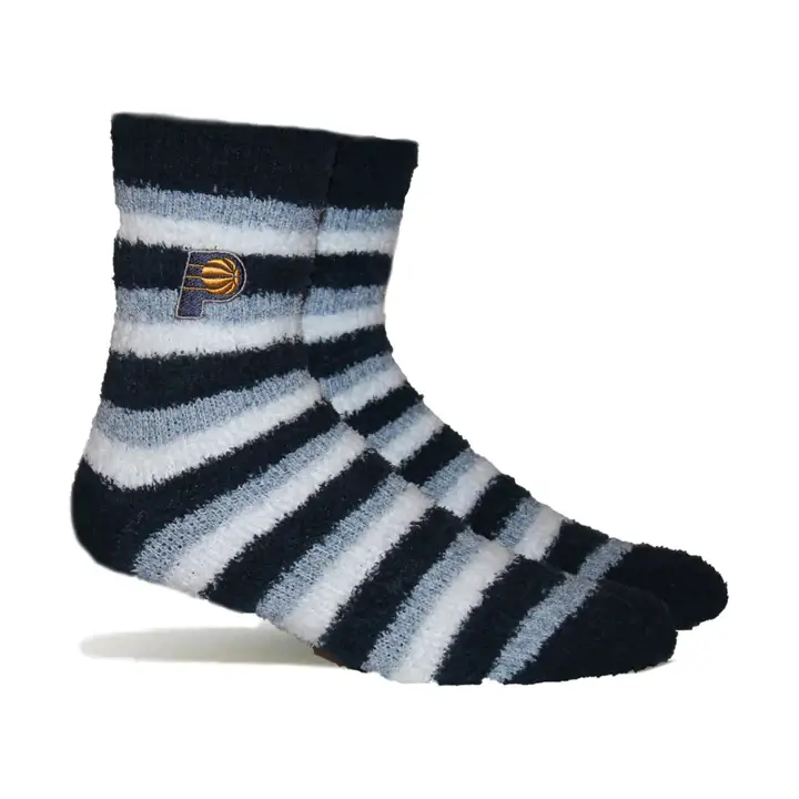 Chaussettes douces Indiana Pacers NBA (bleu marine)