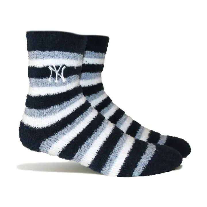 New York Yankees MLB Chaussettes montantes douces bleu marine