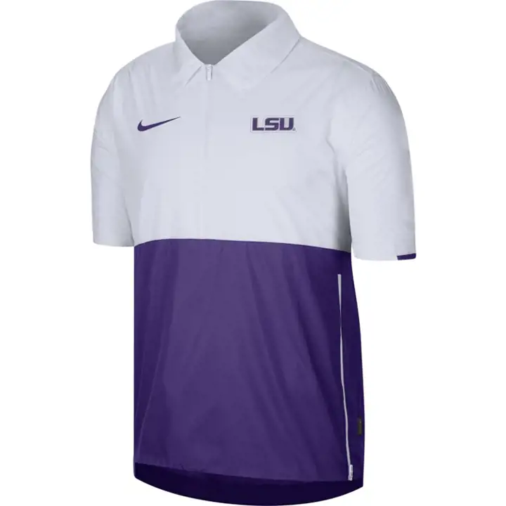 Veste chaude LSU NCAA Coaches 20 blc/vio