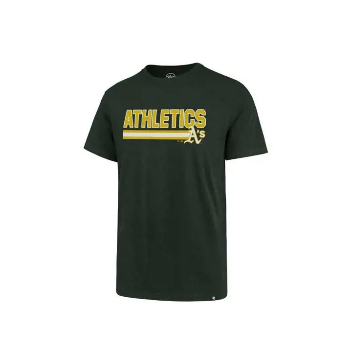 T-shirt vert Oakland Athletics MLB Line Drive