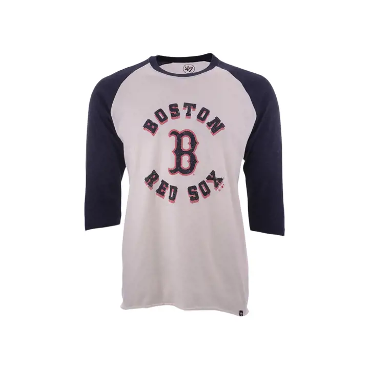 Boston Red Sox MLB Retrospect Raglan PIERRE/MARINE