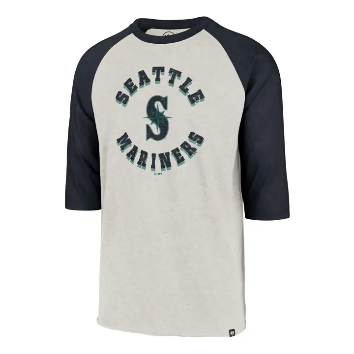 Seattle Mariners MLB Retrospect Raglan PIERRE/MARINE