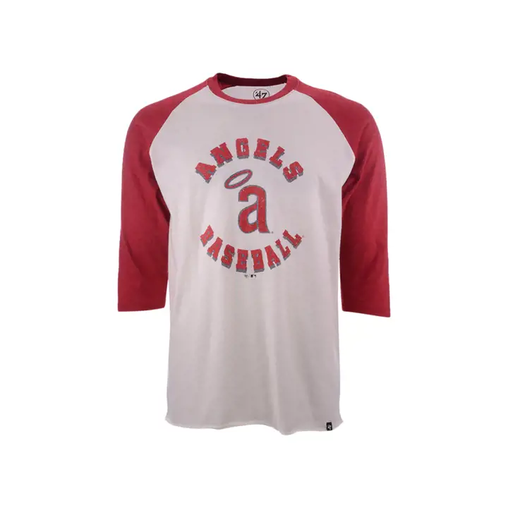 Los Angeles Angels MLB Coop Retrospect Raglan PIERRE/ROUGE