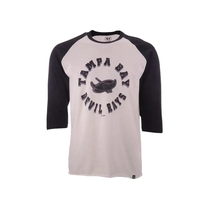Tampa Bay Rays MLB Coop Retrospect Raglan PIERRE/NOIR