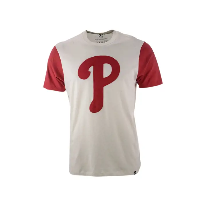 T-shirt Philadelphia Phillies MLB Blocked Fieldhouse STONE