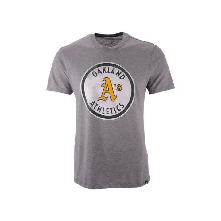 T-Shirt Oakland Athletics MLB Club Logo GRIS