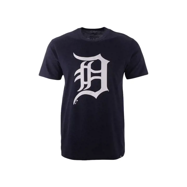 T-shirt logo des Tigres de Detroit MLB marine