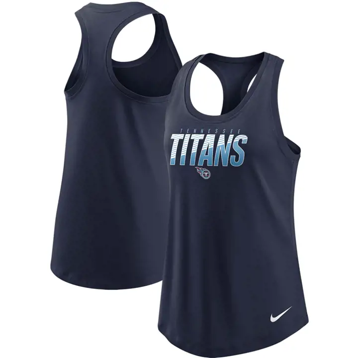 Débardeur dos nageur NFL Tennessee Titans pour femme, 20 marine