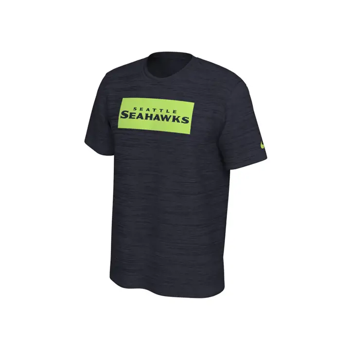 T-shirt d'entraînement Velocity Légende NFL Seattle Seahawks MARINE