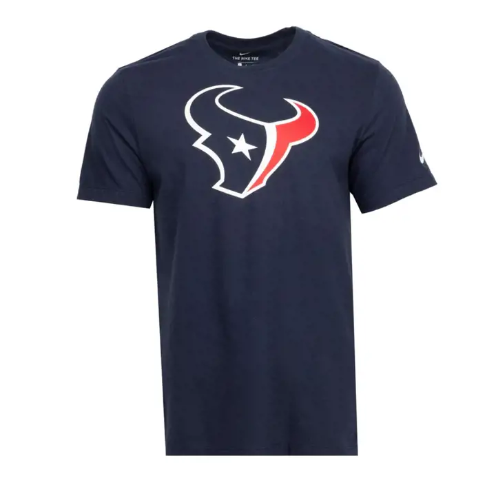 T-Shirt HOUSTON TEXANS NFL Logo Essential BLEU MARINE