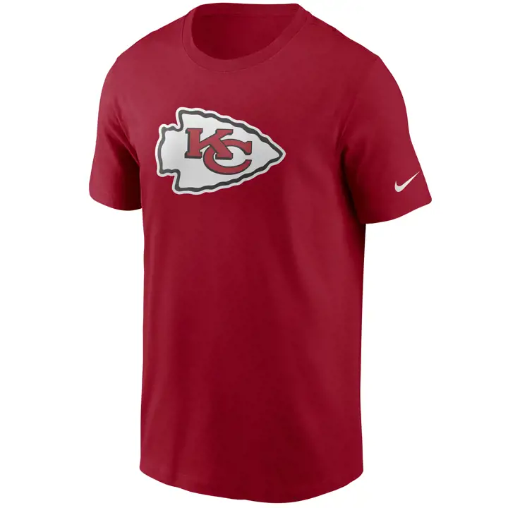 T-shirt essentiel à logo des Chiefs de Kansas City de la NFL, rouge