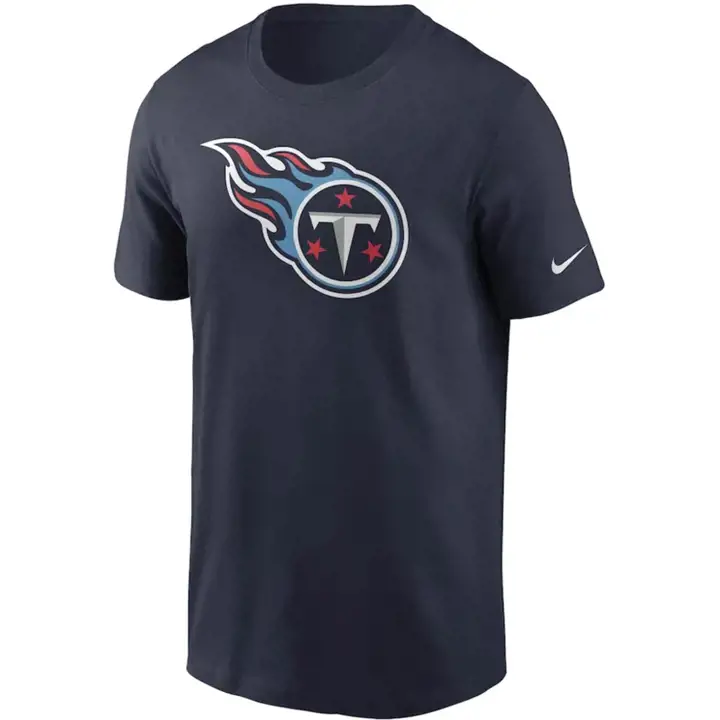 T-shirt essentiel à logo NFL TENNESSEE TITANS BLEU MARINE