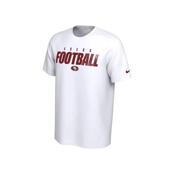 T-shirt de football 49ers de San Francisco NFL en coton Dri-Fit