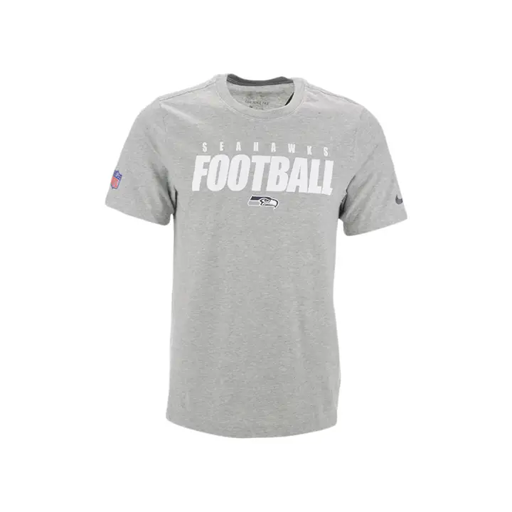T-shirt en coton Dri-Fit de football américain NFL Seattle Seahawks CHA