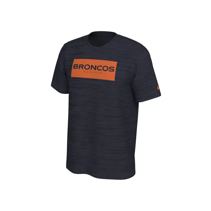 T-shirt d'entraînement DENVER BRONCOS NFL Legend Velocity MARINE