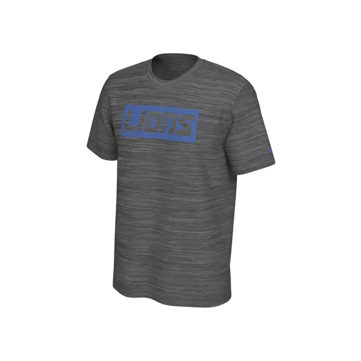 T-shirt d'entraînement Velocity Légende NFL Detroit Lions - Anthracite