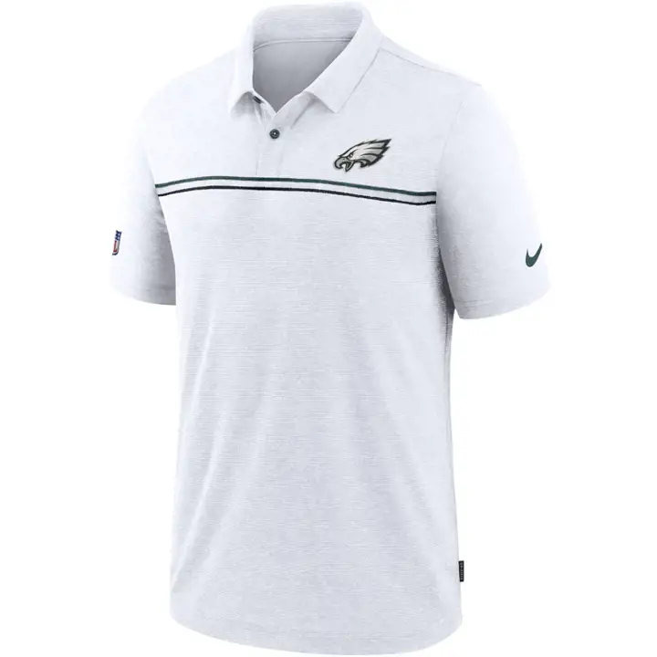 Polo à manches courtes NFL Dri-Fit Philadelphia Eagles BLA