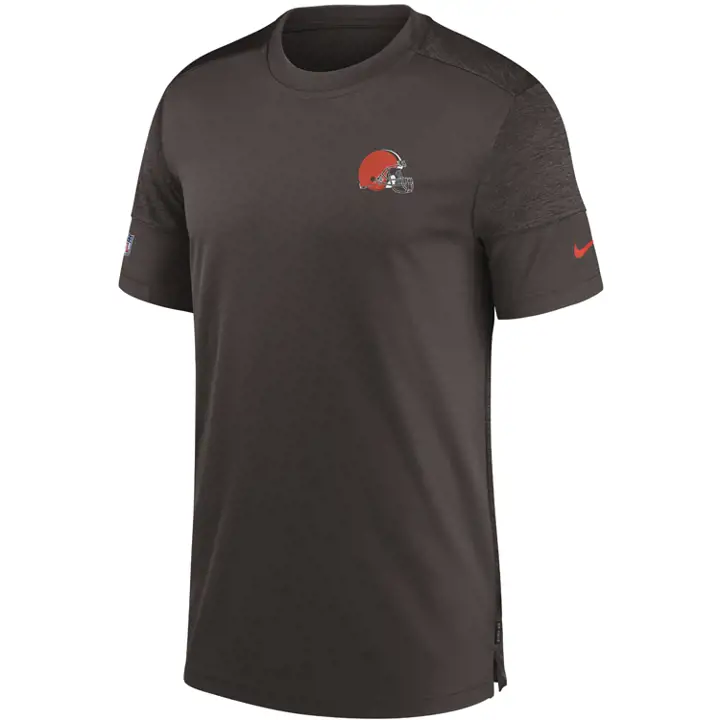 Haut à manches courtes Cleveland Browns NFL Coach UV BRN