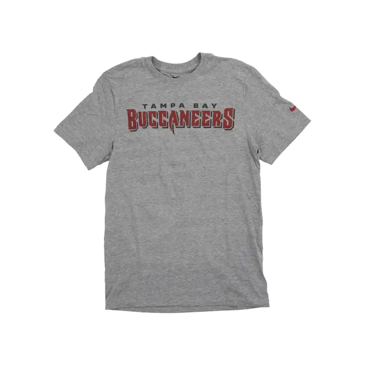 T-shirt essentiel « Wordmark » des Buccaneers de Tampa Bay (NFL) GRIS