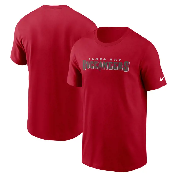 T-shirt essentiel à logo des Buccaneers de Tampa Bay NFL ROUGE