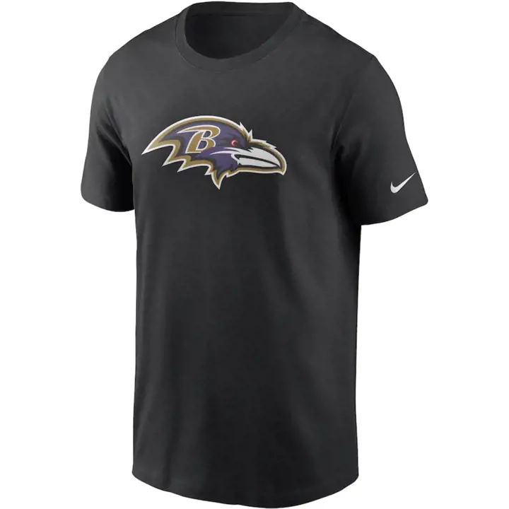 T-shirt Légende BALTIMORE RAVENS NFL Logo NOIR