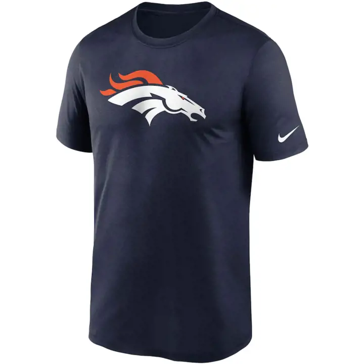 T-shirt DENVER BRONCOS NFL Logo Legend MARINE