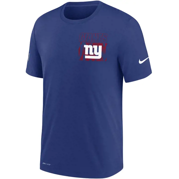 T-shirt en coton Dri-Fit NFL NEW YORK GIANTS RBL