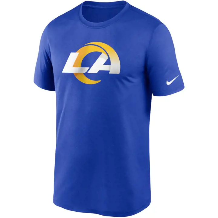 T-shirt Légende Logo NFL LOS ANGELES RAMS BLEU
